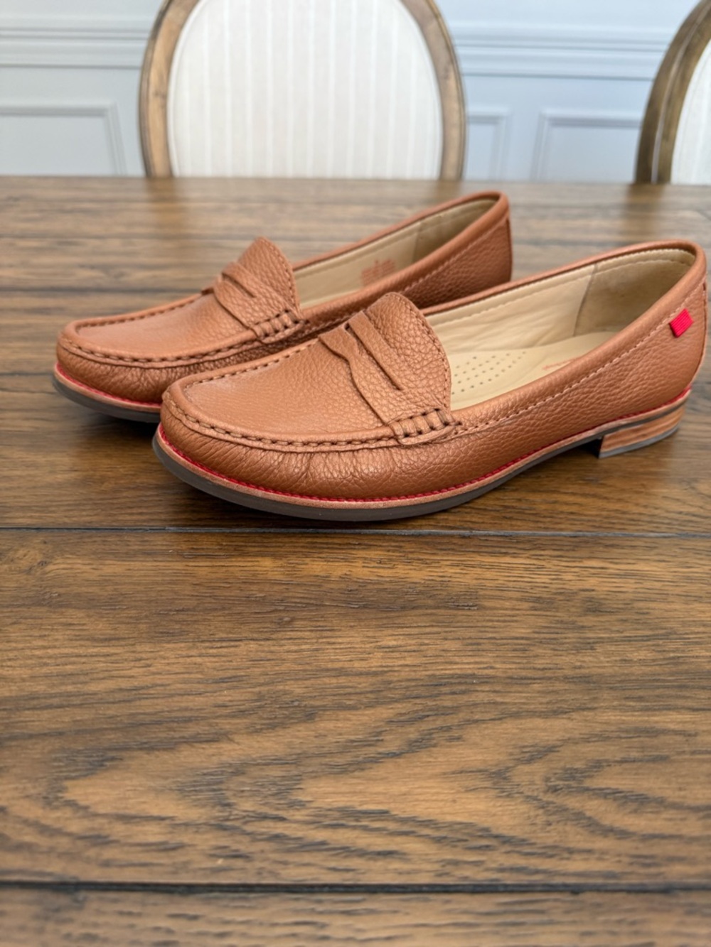 Marc Joseph Leather Penny Loafers
